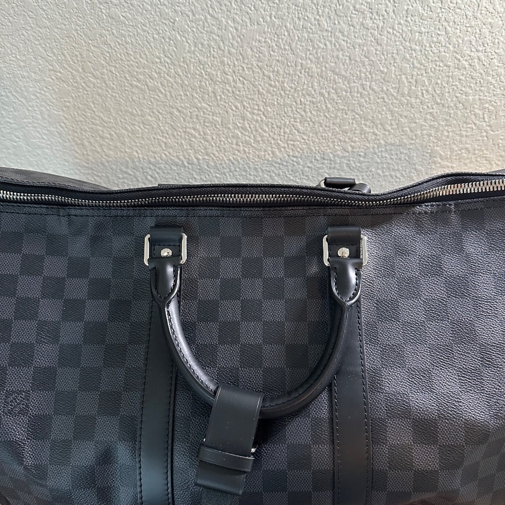 New Louis Vuitton Keepall Bandouliere Damier Geant Canvas 55 - Picture 13 of 16